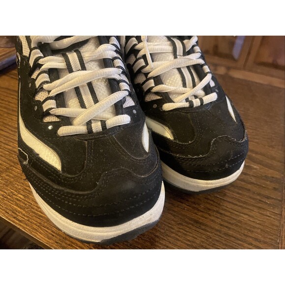Sketchers Shape-ups Womens Sneakers Size 6 Black / White 11809 Workout Toning - Picture 3 of 10